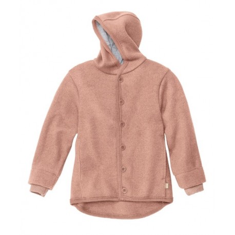 disana - Bio Baby Walkjacke, Wolle, rose