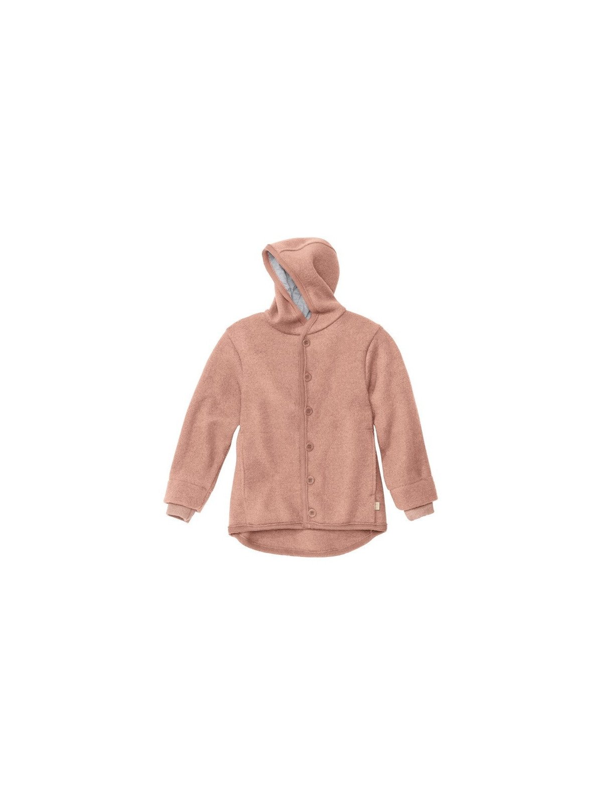 disana - Bio Baby Walkjacke, Wolle, rose
