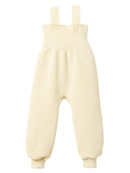 disana - Bio Baby Trägerhose, Wolle, natur