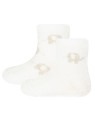 Ewers - Bio Baby Socken Doppelpack mit Elefanten-Motiv, beige