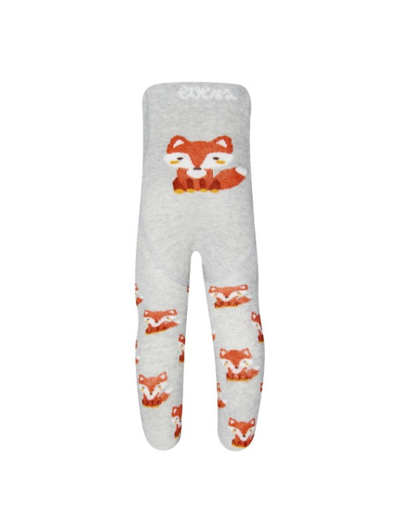 Ewers - Bio Baby Strumpfhose mit Fuchs-Motiv
