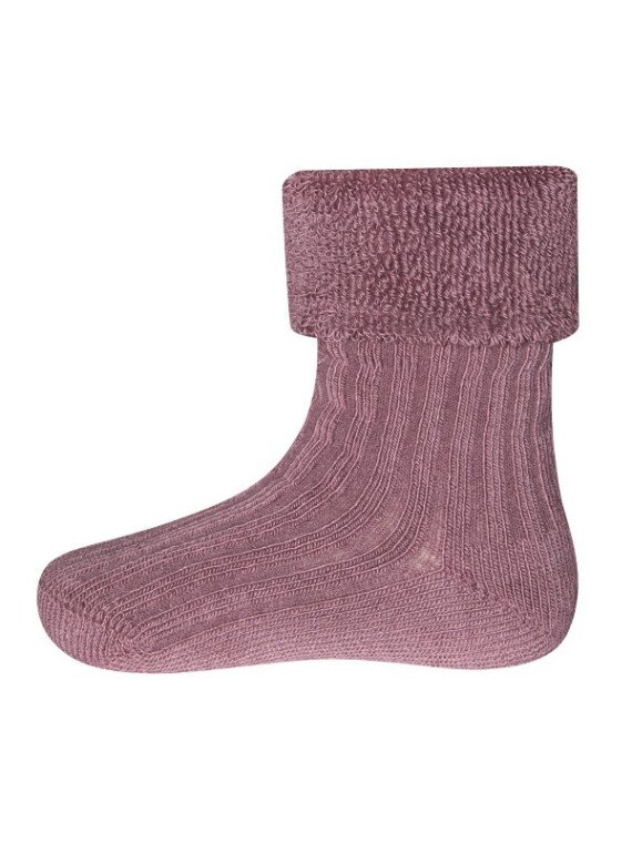 Ewers - Bio Baby Flausch Socken Doppelpack, rosa