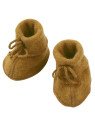 ENGEL - Bio Baby Fleece Schuhe, Wolle, safran