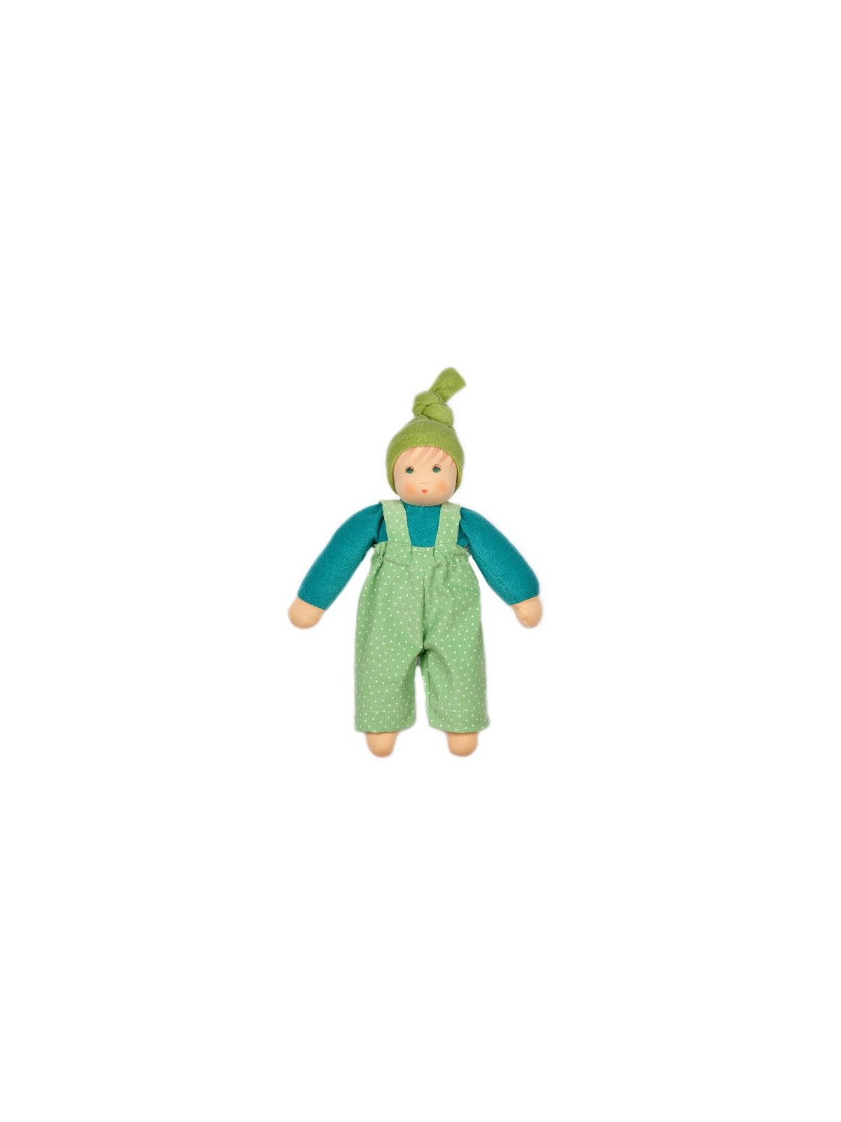 Nanchen Natur - Bio Baby Schmusepuppe "Sommerbub Jakob" 35cm