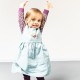 Sense Organics - Bio Baby Kleid "Enni" mit Vogel-Stickerei