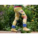 merle kids - Bio Kinder Leggings mit Drachen-Motiv