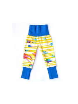merle kids - Bio Kinder Leggings mit Drachen-Motiv