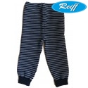 Reiff - Bio Strickhose Wolle marine/hellblau