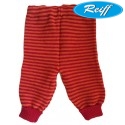 Reiff - Bio Strickhose Wolle burgund/cayenne