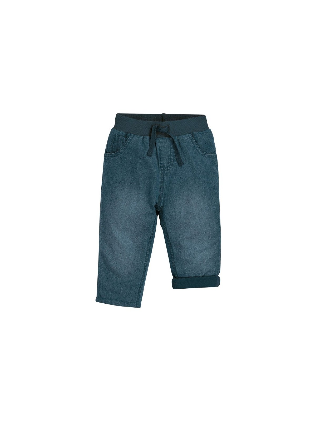 frugi - Bio Baby Jeans "Comfy" mit Softbund, gefüttert