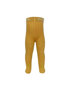 Ewers - Bio Kinder Strumpfhose uni, herbstgold
