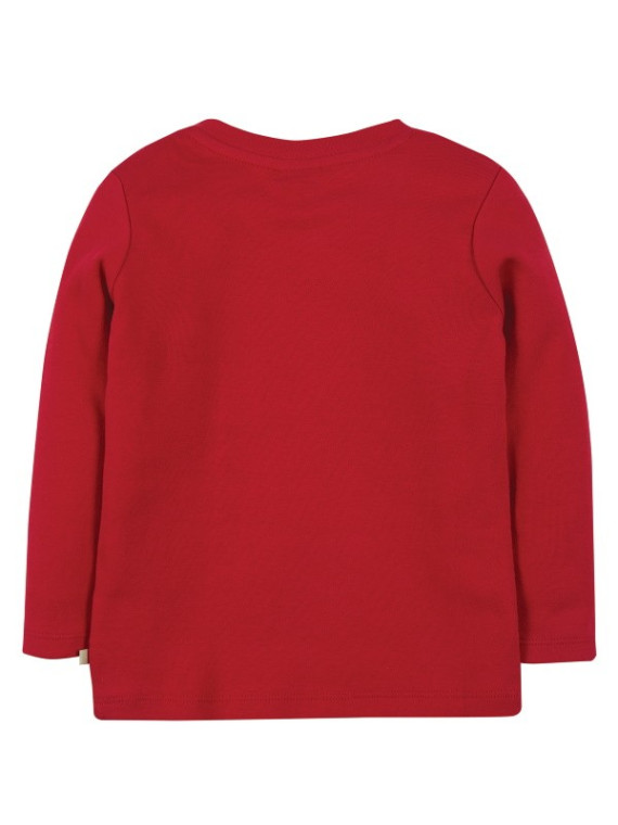 frugi - Bio Baby Langarmshirt "Magic Number" mit Enten-Applikation