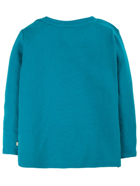 frugi - Bio Baby Langarmshirt "Magic Number" mit Fuchs-Applikation