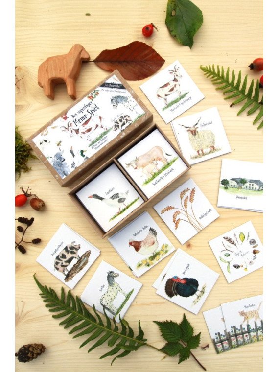 Brigitte Baldrian -Memo-Spiel "Im Naturgarten"