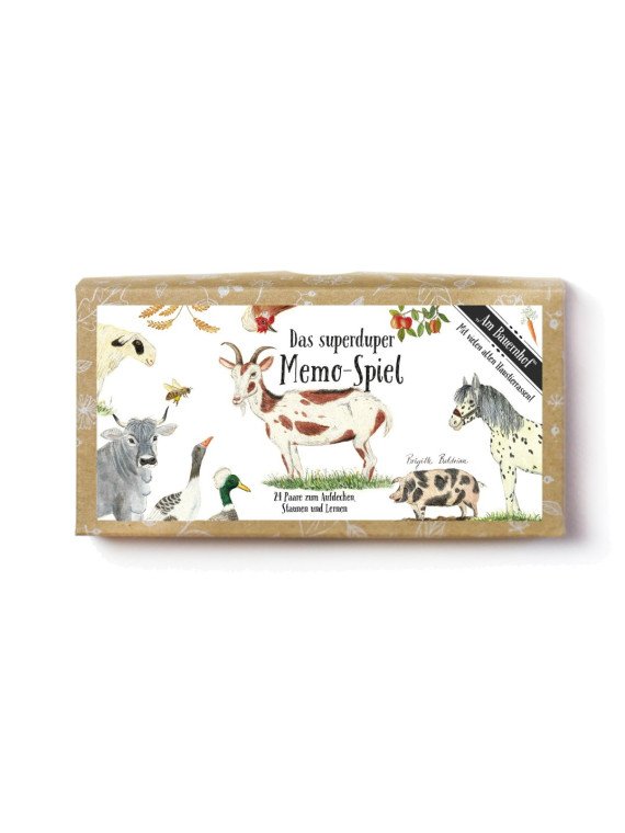 Brigitte Baldrian -Memo-Spiel "Im Naturgarten"