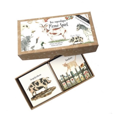 Brigitte Baldrian -Memo-Spiel "Im Naturgarten"
