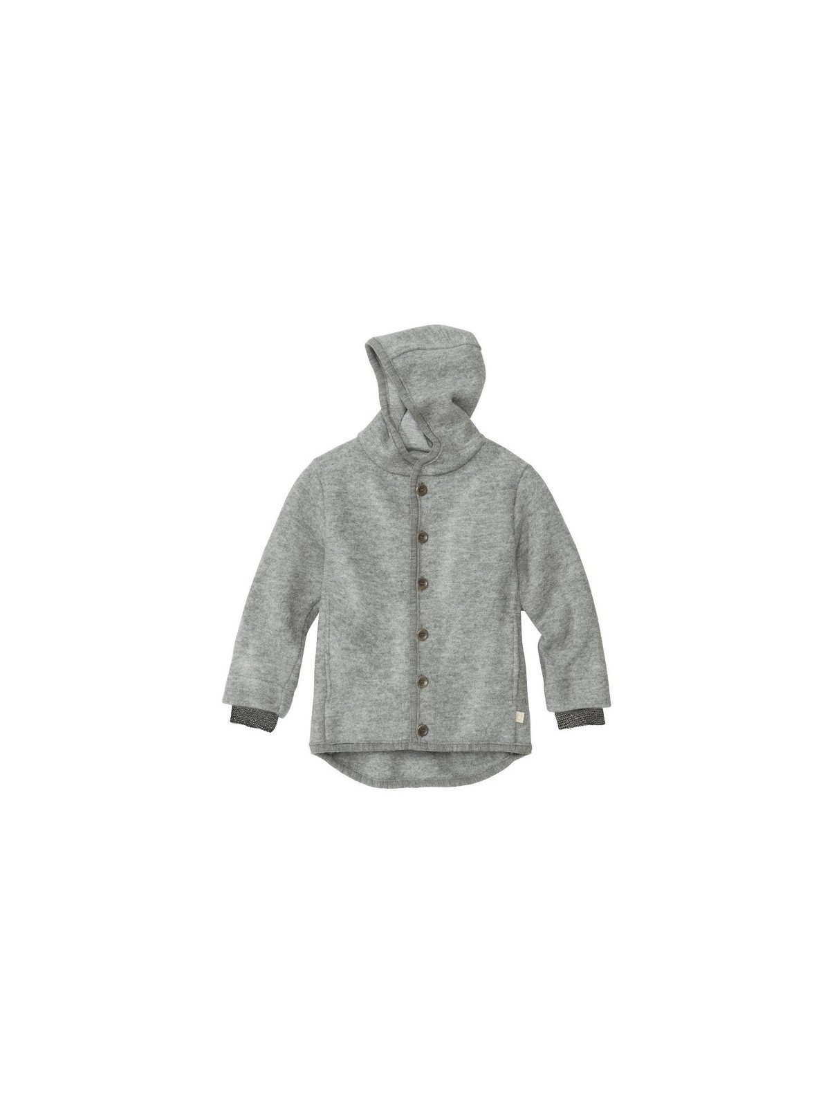 disana - Bio Baby Walkjacke, Wolle, grau