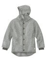 disana - Bio Baby Walkjacke, Wolle, grau
