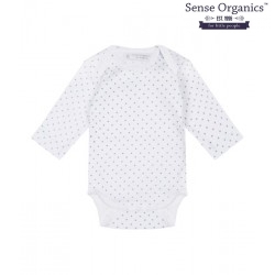Sense Organics - Bio Baby Body "Yvon" mit Sternen-Allover