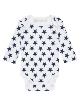 Sense Organics - Bio Baby Body "Yvon" mit großen Sternen-Allover