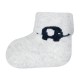 Ewers - Bio Baby Socken 3er-Pack aus Plüsch mit Elefanten-Motiv, marine