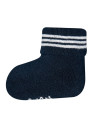 Ewers - Bio Baby Socken 3er-Pack aus Plüsch mit Elefanten-Motiv, marine