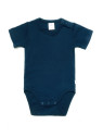 Leela Cotton - Bio Baby Body kurzarm, indigo