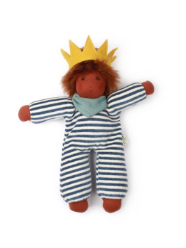 Nanchen Natur - Bio Baby Schmusepuppe "Königin Luise" 33cm