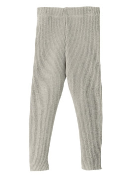 disana - Bio Baby Strick Leggings, Wolle, grau