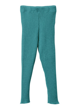 disana - Bio Baby Strick Leggings, Wolle, lagoon