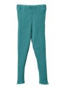 disana - Bio Baby Strick Leggings, Wolle, lagoon