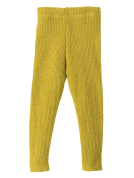 disana - Bio Baby Strick Leggings, Wolle, curry