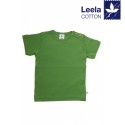 Leela Cotton - Bio Kinder T-Shirt, waldgrün