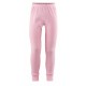 LIVING CRAFTS - Bio Kinder Unterhose lang, rosa melange