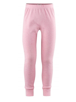 LIVING CRAFTS - Bio Kinder Unterhose lang, rosa melange