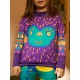 merle kids - Bio Kinder Sweatshirt mit Affen-Motiv
