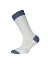 Ewers - Bio Kinder Socken mit Streifen, blau