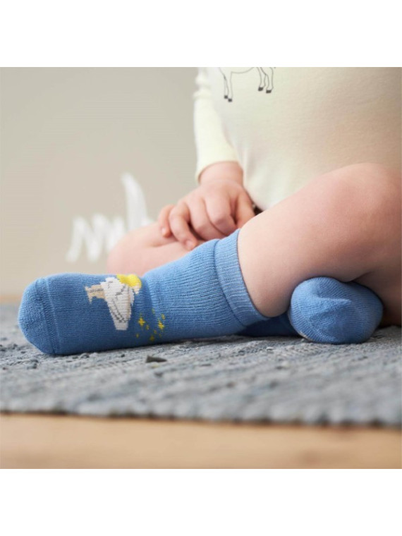 LIVING CRAFTS - Bio Baby Strümpfe Doppelpack mit Märchen-Motiven