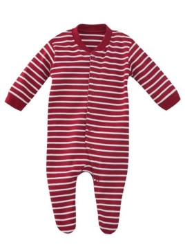LIVING CRAFTS - Bio Baby Strampler, rot