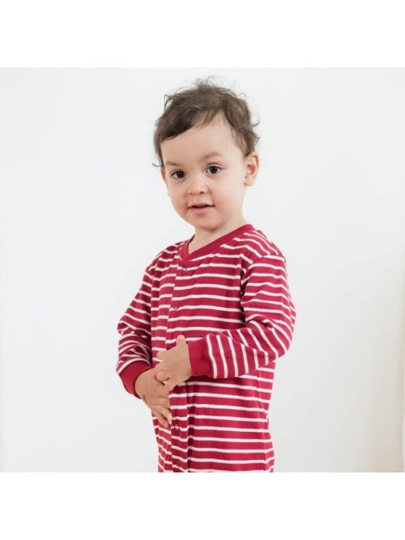 LIVING CRAFTS - Bio Baby Strampler, rot