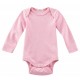 LIVING CRAFTS - Bio Baby Body langarm, rose melange