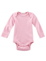 LIVING CRAFTS - Bio Baby Body langarm, rose melange