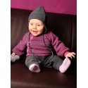 Reiff - Bio Baby Mütze Wolle grau
