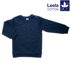 Leela Cotton - Bio Kinder Sweatshirt, indigo