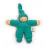 Nanchen Natur - Bio Baby Pimpel 17cm, türkis