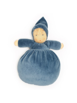 Nanchen Natur - Bio Schmusepuppe Blütenkinder "Wildröschen" 32cm
