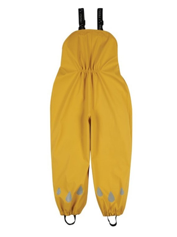 frugi - Kinder Regenhose, gelb