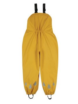 frugi - Kinder Regenhose, gelb