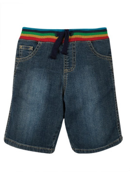 frugi - Bio Kinder Jeansshorts "Dorian" mit Komfortbündchen