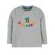 frugi - Bio Kinder Langarmshirt "Chatter" mit Bienen-Applikation